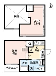 Y＆Mアルタイル加納の物件間取画像